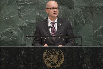 Craig John Hawke, Permanent Representative of New Zealand to the United Nations, addresses the general debate of the General Assembly’s seventy-second session.