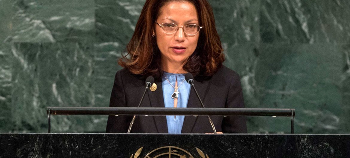 Maria Helena Lopes de Jesus Pires, Permanent Representative of the Democratic Republic of Timor-Leste to the United Nations, addresses the general debate of the General Assembly’s seventy-second session.
