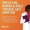 Protecting women and girls through safe abortion