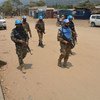 Des Casques bleus de la MONUSCO patrouillent à Uvira dans le Sud-Kivu, en RDC (archives). Photo :MONUSCO/Force