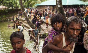 Minors make up at least 60 per cent of the Rohingya refugees who have crossed the border to Bangladesh over the past few weeks. Highly traumatized, they are arriving malnourished and injured after walking for days.