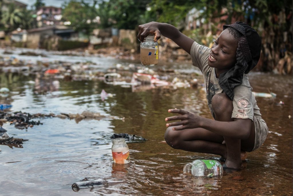 Cover photo from the Global Task Force on Cholera control (GTFCC) report "Ending Cholera - A Global Roadmap to 2030."