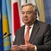 Le Secrétaire général de l'ONU, António Guterres. Photo ONU/Rick Bajornas