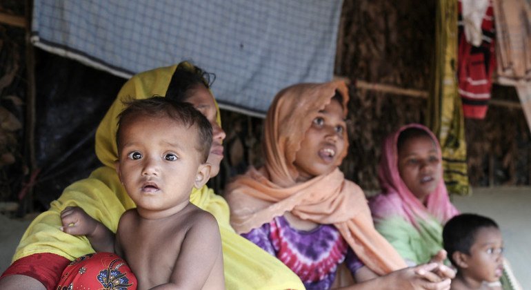 Беженцы из Мьянмы. Фото Управления  ООН по координации гуманитарных вопросов