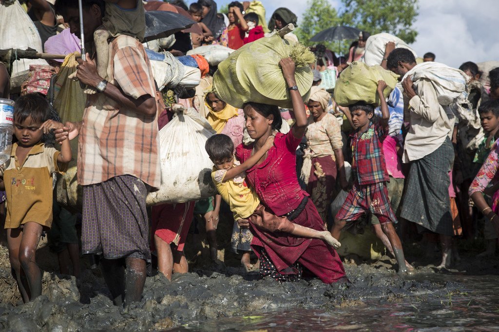 Les Rohingyas musulmans du Myanmar ont fui au Bangladesh après avoir été victimes de persécutions brutales qui, selon des enquêteurs  de l’ONU, pourraient constituer des crimes contre l’humanité.