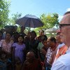 Under-Secretary-General for Political Affairs Jeffrey Feltman in Myanmar during an official visit that ended on 17 October 2017.