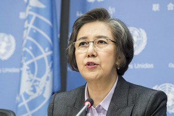 Yanghee Lee, Special Rapporteur on the situation of human rights in Myanmar.  Ms Lee and Special Rapporteur David Kaye condemned a Myanmar Court’s decision to charge two Reuters journalists for their reporting on Rohingya killings in Myanmar.