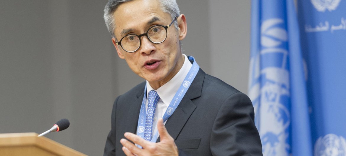 Press briefing by Vitit Muntarbhorn, Independent Expert on protection against violence and discrimination based on sexual orientation and gender identity.