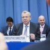 The Executive Director of the UN Office on Drugs and Crime (UNODC), Yury Fedotov, addresses the opening of the 7th Session of the Conference of the States Parties to the United Nations Convention against Corruption.