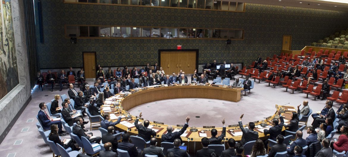 The Security Council unanimously adopts a resolution extending the mandate of the UN Interim Security Force for Abyei (UNISFA).