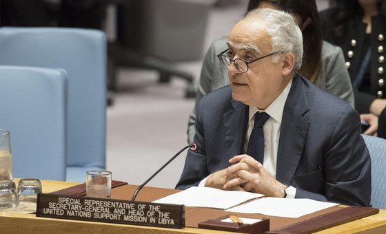 O enviado do secretário-geral da ONU à Líbia, Ghassan Salamé. 