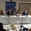 Le Haut Commissaire des Nations Unies aux droits de l'homme, Zeid bin Ra'ad Zeid al-Hussein, s'adressant à la presse lors de sa visite au Salvador. (archive)