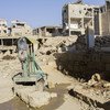 叙利亚遭受围困的大马士革古塔东区的一处手工水泵。这里的水没有测试过，也没有净化，很可能不安全。