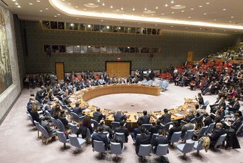 El Consejo de Seguridad en una reunión sobre la no-proliferación en Corea del Norte. 