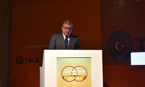 Jorge Chediek, Director of UNOSSC, during the closing ceremony of the Global South-South Development Expo (GSSD).