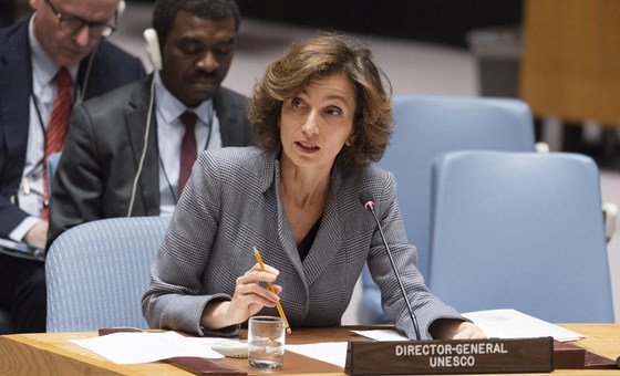 Diretora-geral da agência da ONU, Audrey Azoulay, disse que os autores do crime têm de ser levados à justiça e punidos.