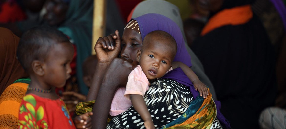 索马里的内部流离失所者。联合国图片//Ilyas Ahmed