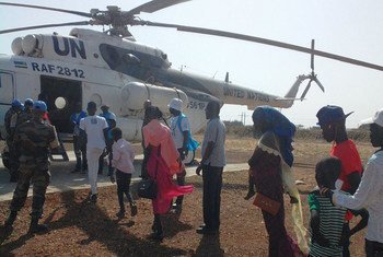 After four years living in cramped conditions, families are finally leaving the protection of civilian site (POC) next to the UN Mission in South Sudan (UNMISS) base in Melut, to return to their homes.
