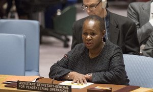 La Sous-Secrétaire générale aux opérations de maintien de la paix, Bintou Keïta, devant le Conseil de sécurité (archives)