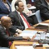 联合国负责政治事务的助理秘书长泽里胡恩（Taye-Brook Zerihoun）1月5日向安理会汇报伊朗当前的局势。联合国图片/Eskinder Debebe