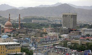 Une vue de Kaboul, la capitale de l'Afghanistan. Photo MANUA/Fardin Waezi