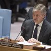 Jean-Pierre Lacroix, Under-Secretary-General for Peacekeeping Operations, briefs the Security Council on the situation in the Democratic Republic of the Congo.