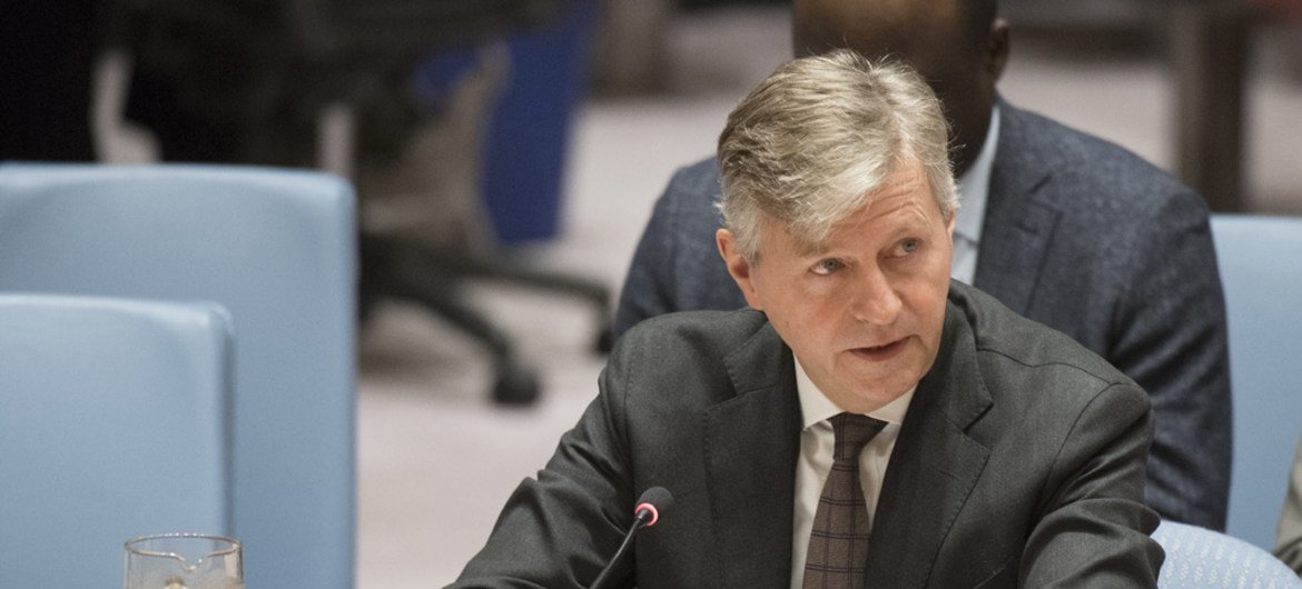 Jean-Pierre Lacroix, Under-Secretary-General for Peacekeeping Operations, addresses the Security Council on the situation in Mali.