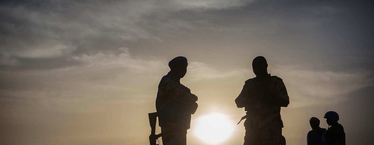 Chadian peacekeepers with MINUSMA patrol near Kidal in northern Mali in December 2016.