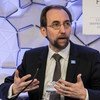 Zeid Ra'ad Al Hussein, UN High Commissioner for Human Rights, speaking during “Free and Equal: Standing Up for Diversity” session at the Annual Meeting 2018 of the World Economic Forum in Davos, Switzerland.