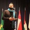 التينور اللبناني غبريال عبد النور اثناء مشاركته في احتفال (الإسكوا) باليوم العالمي للعدالة الاجتماعية - بيروت