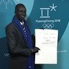 Pur Biel fue invitado a unirse a la ceremonia de inauguración del "Mural de la Tregua" del Comité Olímpico Internacional. 