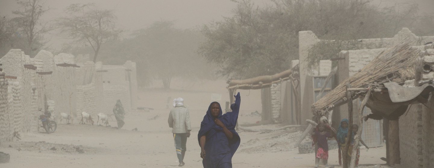 Une femme dans un village au Tchad (archives).