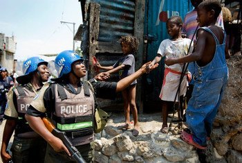 A nova missão da ONU no Haiti, Minujusth, começou em outubro do ano passado. 
