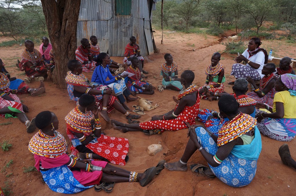 Wanawake kutoka kabila la wasamburu nchini Kenya 