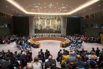قاعة مجلس الأمن الدولي.