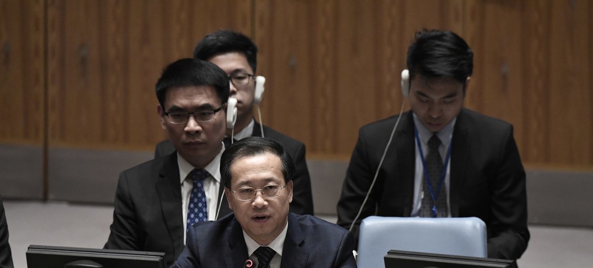 中国常驻联合国代表马朝旭 