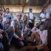 Newly arrived refugees from South Sudan tell UNHCR head Filippo Grandi and UN Emergency Relief Coordinator Mark Lowcock why they fled.