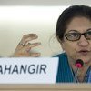 Special Rapporteur on the human rights situation in Iran Asma Jahangir.