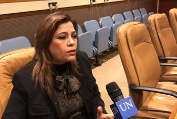 الناشطة الليبية سوزان حمي المنسق العام للشبكة الليبية لدعم تمكين المرأة