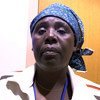 Lydia Jacob, mkulima na mjasiriamali kutoka Kisarawe Tanzania akiwa katika mkutano wa CSW62  makao makuu ya UN New York.