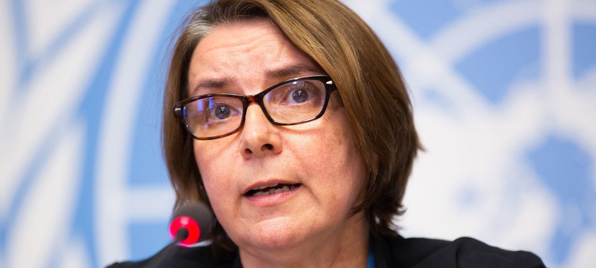 Catherine Marchi-Uhel, jefe del Mecanismo Internacional Imparcial e Independiente sobre los Crímenes en Siria
