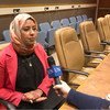 نجلاء حمدي مديرة إدارة البرامج في إذاعة ليبيا الوطنية