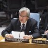 Заседание Совета Безопасности ООН по Афганистану  - глава Миссии ООН по содействию Афганистану (МООНСА) Тадамичи Ямамото