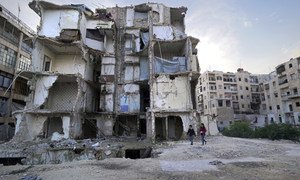 Relentless fighting has left much of Syria in ruins.