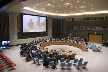 L'Envoyé spécial de l'ONU pour la Syrie, Staffan de Mistura,  brief le Conseil de sécurité par vidéoconférence.