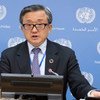 联合国负责经济和社会事务的副秘书长刘振民资料图片