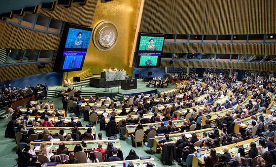 Observance of International Women's Day 2018 at the General Assembly.