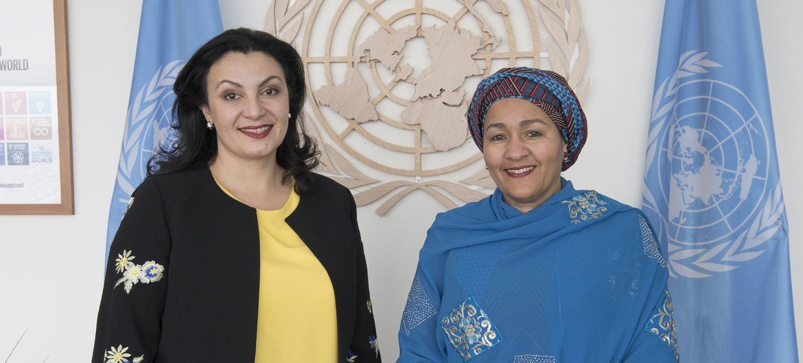 В ООН Иванна Климпуш-Цинцадзе встретилась с Аминой Мохаммед, Первым заместителем Генерального секретаря