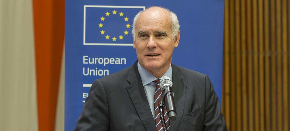 João Vale de Almeida, representante da União Europeia junto às Nações Unidas.