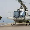 联合国消防人员在位于黎巴嫩南部纳古拉镇的联黎部队司令部举行救生演习。（资料图片）